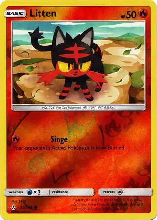 Litten Reverse Holo