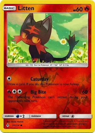 Litten Reverse Holo