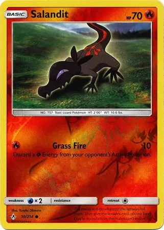 Salandit Reverse Holo