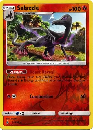 Salazzle Reverse Holo