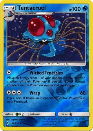 Tentacruel Reverse Holo