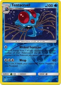 Tentacruel Reverse Holo 41