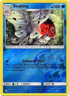 Seaking Reverse Holo 49
