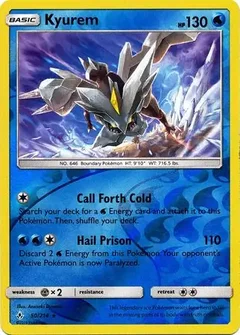 Kyurem Reverse Holo 50