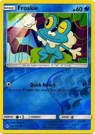 Froakie Reverse Holo