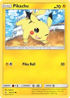 Pikachu 54