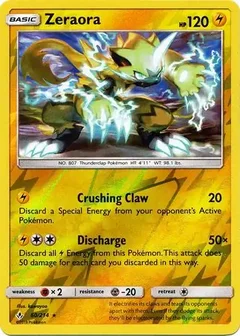Zeraora Reverse Holo 60
