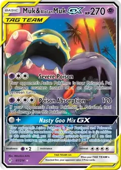 Muk & Alolan Muk GX 61