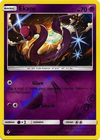 Ekans Reverse Holo