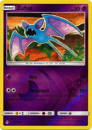 Zubat Reverse Holo