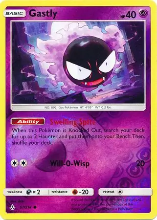 Gastly Reverse Holo