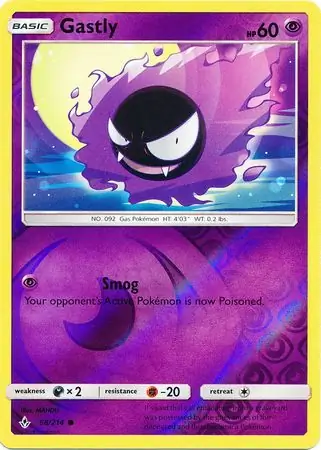 Gastly Reverse Holo