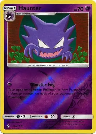 Haunter Reverse Holo