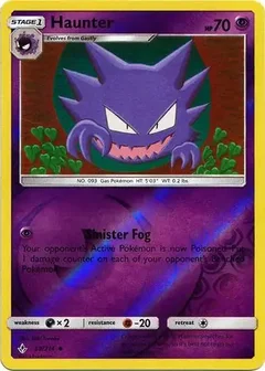 Haunter Reverse Holo 69