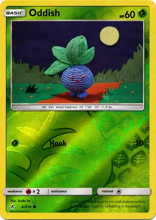 Oddish Reverse Holo