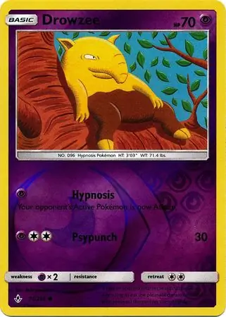 Drowzee Reverse Holo