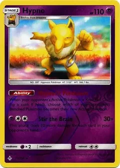Hypno Reverse Holo 72