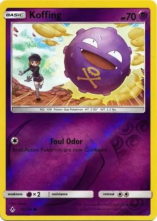 Koffing Reverse Holo