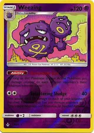Weezing Reverse Holo