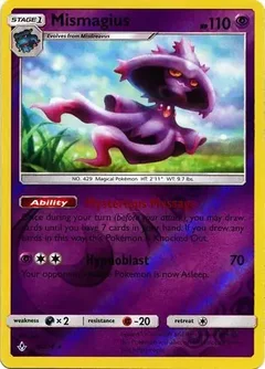 Mismagius Reverse Holo 78