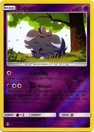 Espurr Reverse Holo