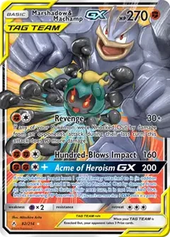 Marshadow & Machamp GX 82