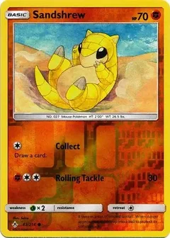 Sandshrew Reverse Holo 83