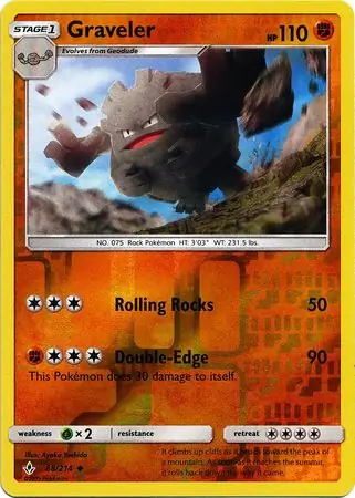 Graveler Reverse Holo