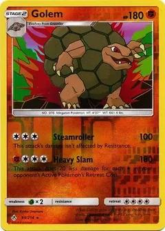Golem Reverse Holo 89