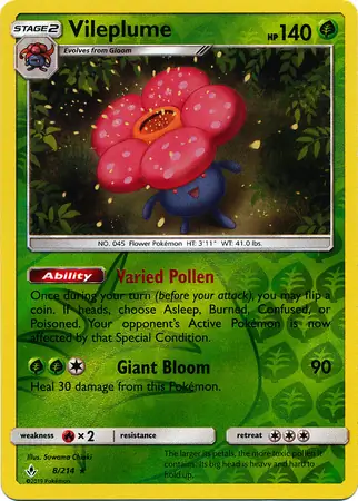 Vileplume Reverse Holo