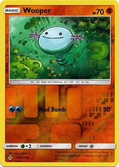 Wooper Reverse Holo 96