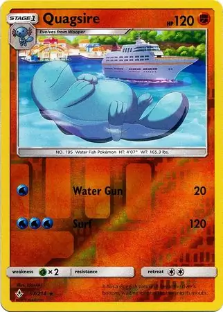 Quagsire Reverse Holo