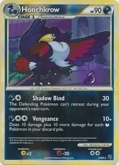 Honchkrow Reverse Holo 16