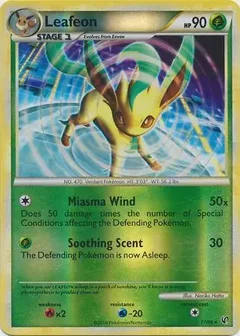 Leafeon Reverse Holo 17
