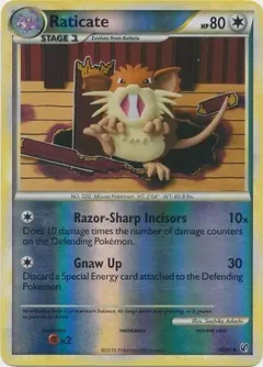 Raticate Reverse Holo 34