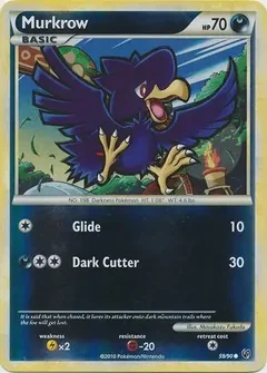 Murkrow Reverse Holo 59
