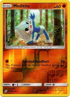 Meditite Reverse Holo 109