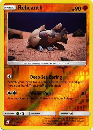 Relicanth Reverse Holo