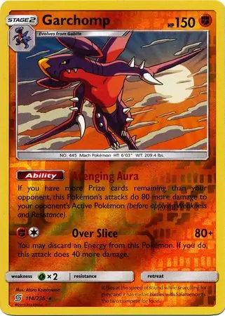Garchomp Reverse Holo