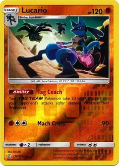 Lucario Reverse Holo 117