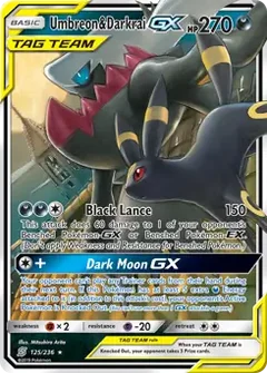 Umbreon & Darkrai GX 125