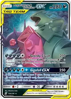 Mega Sableye & Tyranitar GX 126