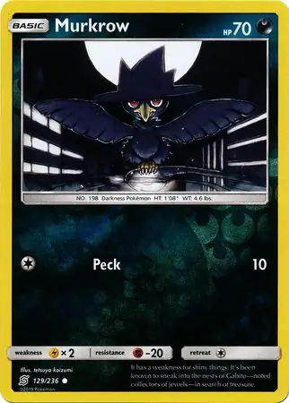 Murkrow Reverse Holo