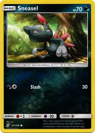 Sneasel Reverse Holo