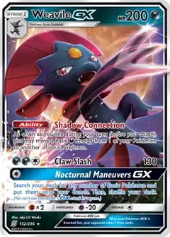 Weavile GX 132