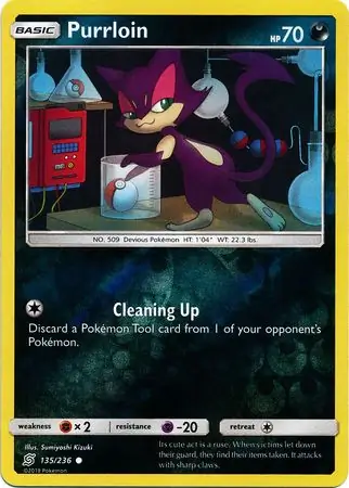 Purrloin Reverse Holo