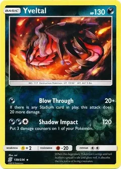 Yveltal Reverse Holo 139
