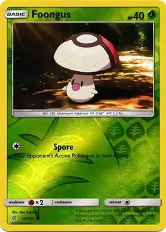 Foongus Reverse Holo 13