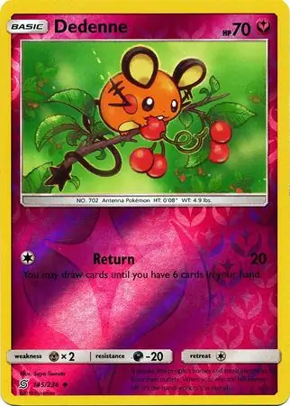 Dedenne Reverse Holo