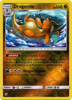 Dragonite Reverse Holo 151